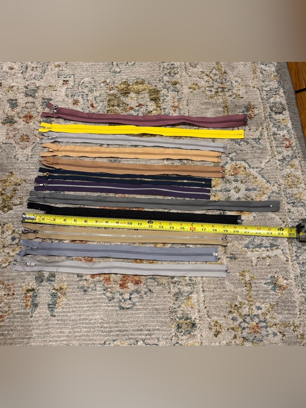 Assorted Replacement Zippers - Multi Color Pack - Picture 4 of 4